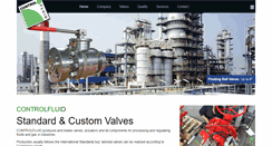 Desktop Screenshot of controlfluid.com